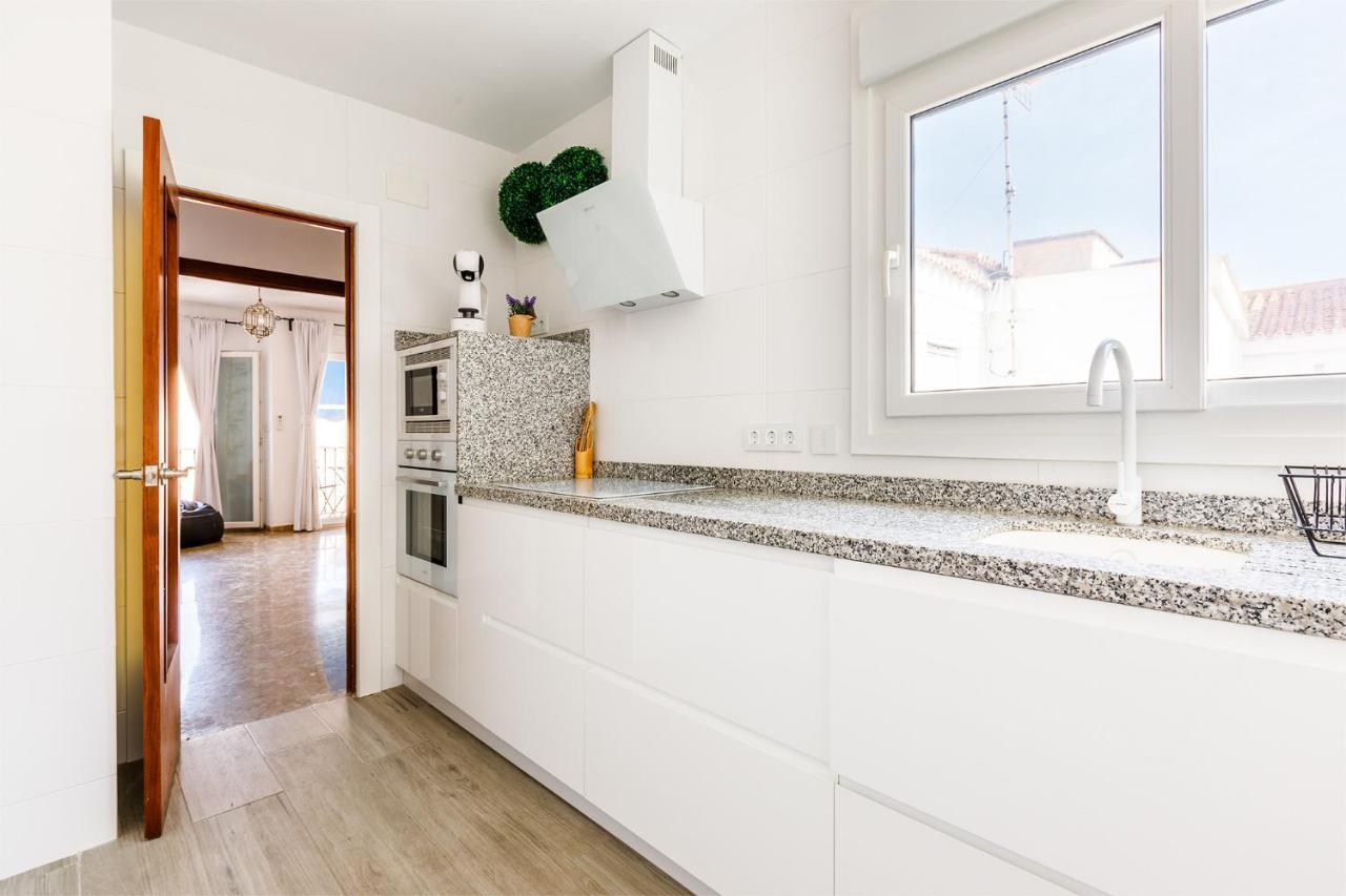 A&N Seaport Caleta Apartment กาเลตา เด เวเลซ ภายนอก รูปภาพ