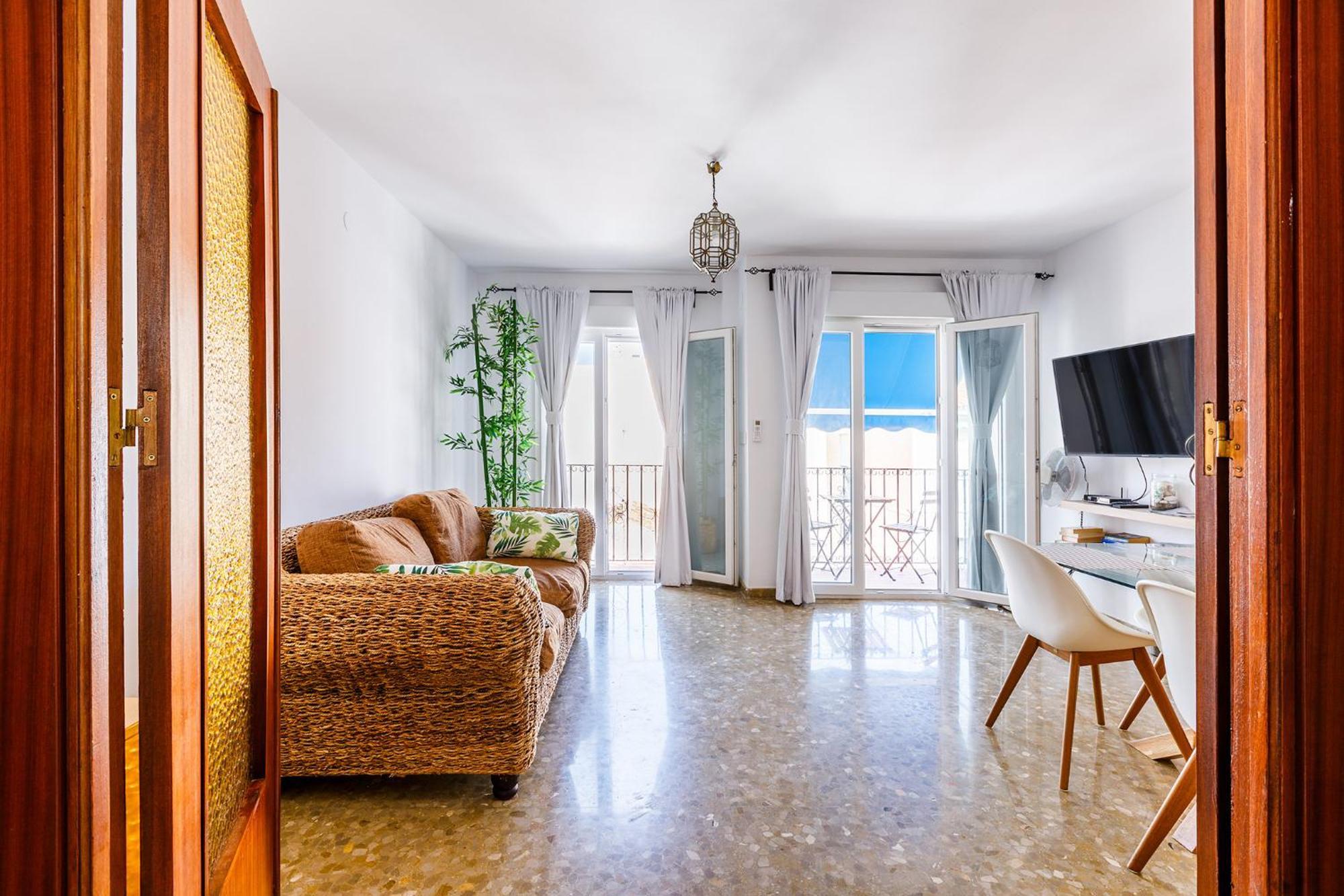 A&N Seaport Caleta Apartment กาเลตา เด เวเลซ ภายนอก รูปภาพ
