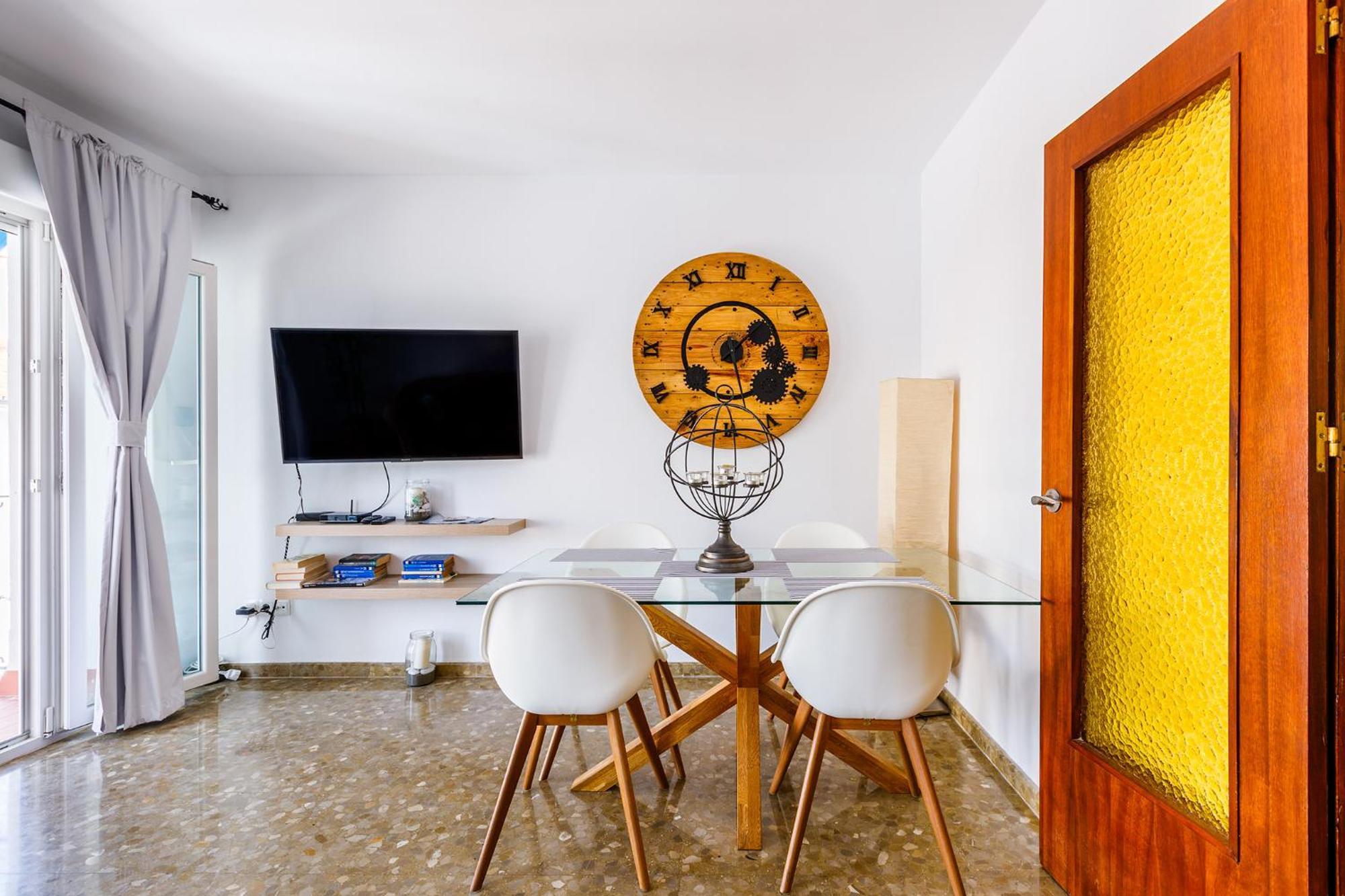 A&N Seaport Caleta Apartment กาเลตา เด เวเลซ ภายนอก รูปภาพ