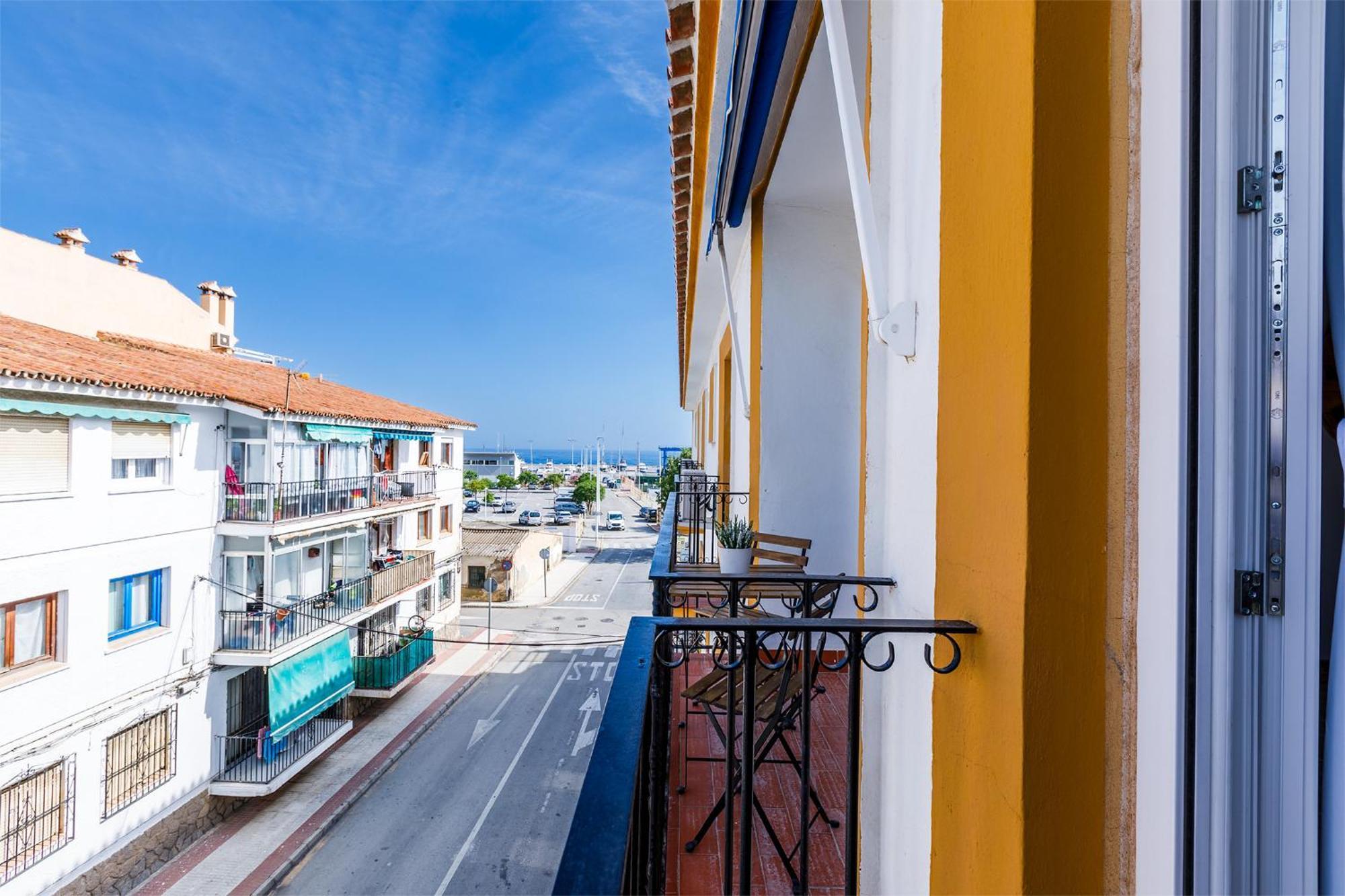 A&N Seaport Caleta Apartment กาเลตา เด เวเลซ ภายนอก รูปภาพ