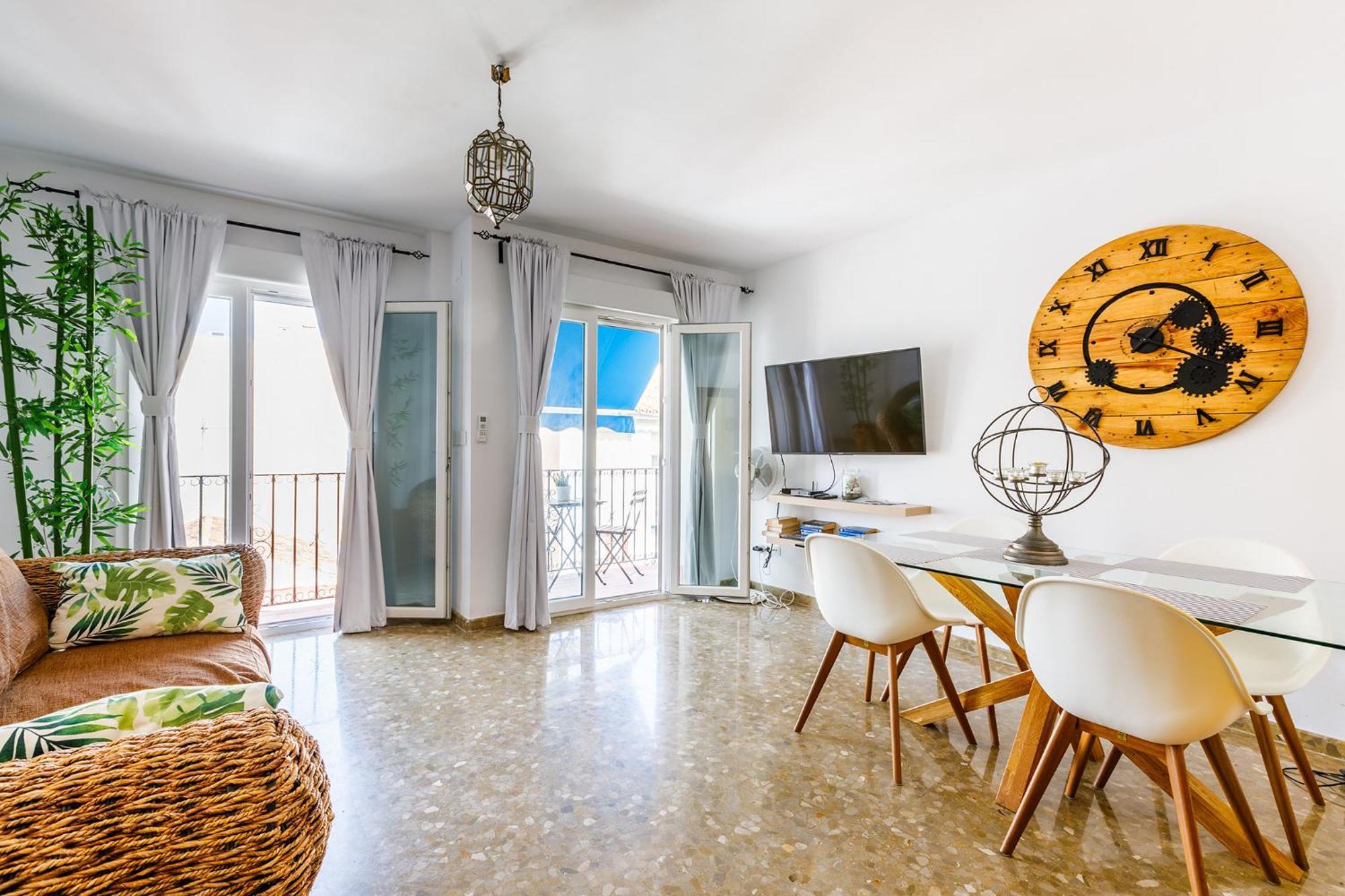 A&N Seaport Caleta Apartment กาเลตา เด เวเลซ ภายนอก รูปภาพ
